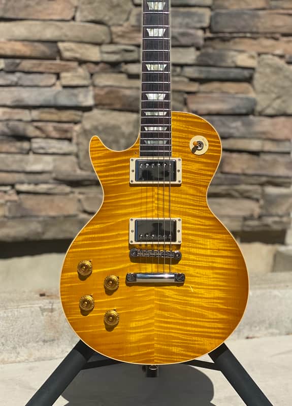 Gibson 1959 RI Lefty Les Paul Standard Lemon Burst R9 Left Handed 2022 - Lemon Burst