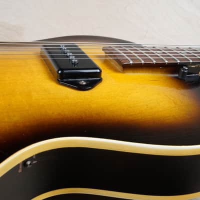 Epiphone Century E422T 1966 Sunburst Vintage Thinline Hollow Body P90 Kalamazoo Michigan USA Gibson w/ Case image 10