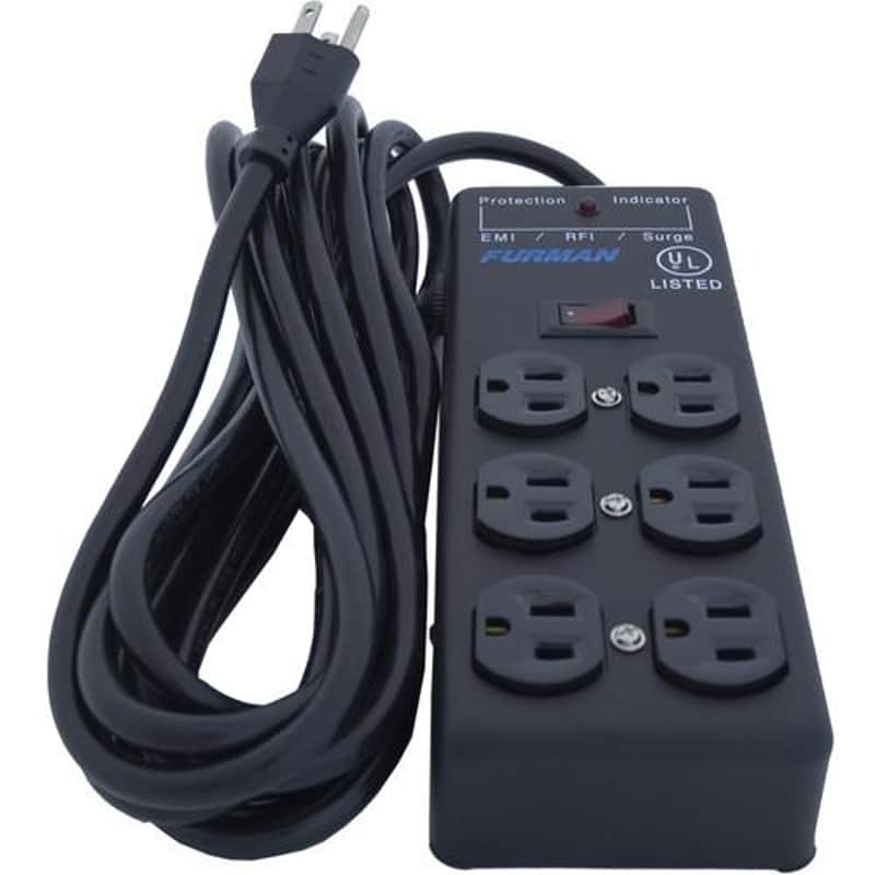 Furman SS6B 6 Plug Surge Protector FUSS6B image 1