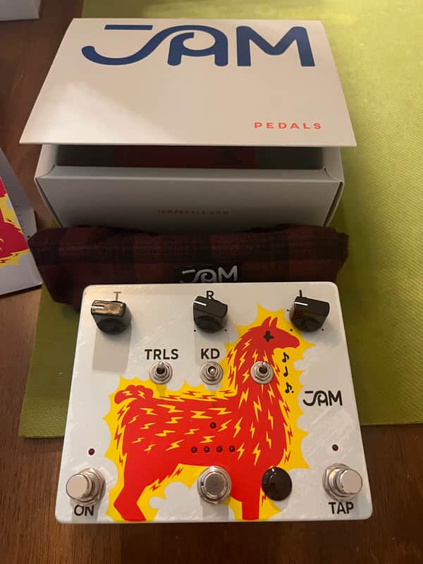 JAM Pedals Delay Llama Xtreme 2020 - 2021 - White image 1