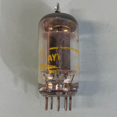 1950s Raytheon 12AV7 Vintage Made In USA Preamp Tube! T108 image 5