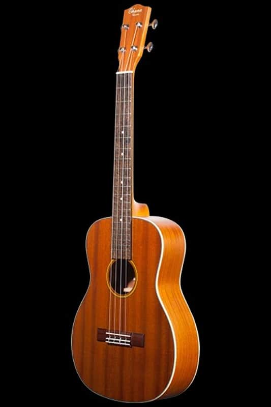Ohana BK-20 Solid Mahogany Top Satin Finish Baritone Ukulele + Gig Bag - BLEM image 1