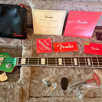 Fender Ultra Jazz Bass Limited 2023 - Mystic Pine Green image 10