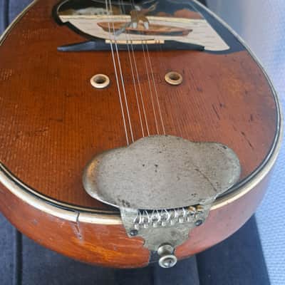 VOOTLANDSPERLE (VOGTL) Old "Boat" Mandolin 1920s image 10