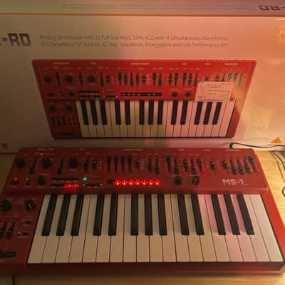 Behringer MS-1 / MS-101 MK II Analog Synthesizer 2019 - Present - Red image 1