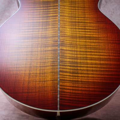 GIBSON USA Custom Shop SJ-200 5A Custom Select "Wildfire Burst + Ebony" (2025) image 17