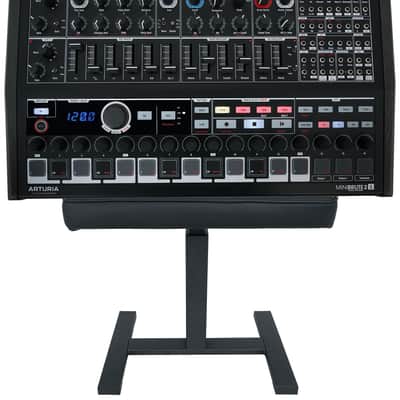Arturia Minibrute 2S NOIR USB MIDI Analog Sequencer Synthesizer+Air Lift Bench