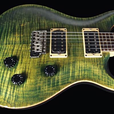 1994 Paul Reed Smith PRS CE-24 Flame Top CE24 Pre-Factory Emerald Green image 1