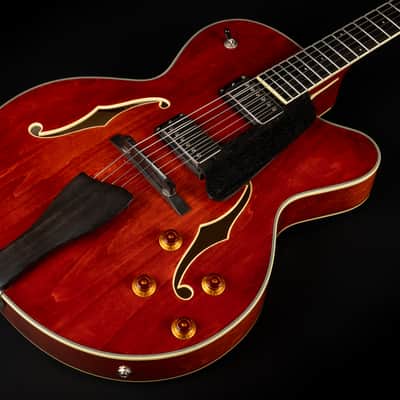 2021 Eastman AR403CED Archtop mit Ebenholz Griffbrett - Classic Truetone Gloss | 16’’ Hollowbody Archtop Jazz Guitar Kent Armstrong Humbucker 2,86kg | CoA OHSC Bild 6