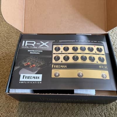 Friedman IR-X Dual Tube Preamp 2023 - Present Gold / Black image 6