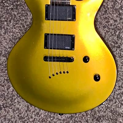 Dean Deceiver gold Electric Guitar emg pickups image 2