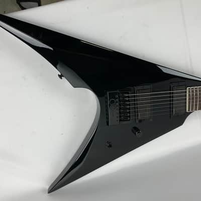 ESP LTD Arrow-1007 Baritone EverTune ET 7-String Electric Guitar Black B-Stock Larrow1007betblk image 6