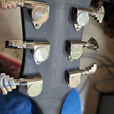 Hagstrom Super Swede. Gloss flame maple top.Cherry Sunburst image 15