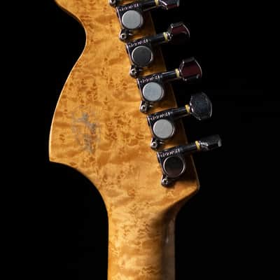 1992 Fender Order ST72 Custom Edition Birdseye Scalloped Partscaster, 1980s Tokai Body, DiMarzio HS-3 image 5