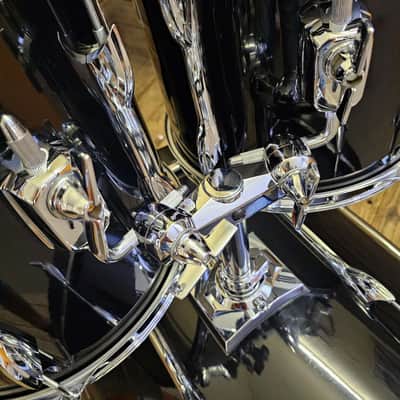 Premier APK Vintage 1990s Drum Kit, Black Collectors Condition USED! RKAPK080826 image 4