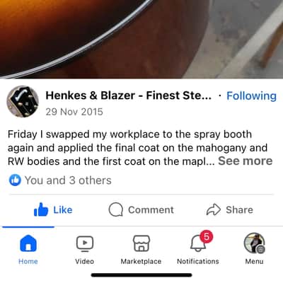 Blazer and Henkes D-18 2016 Phoenix Sunburst 37 spec imagen 19
