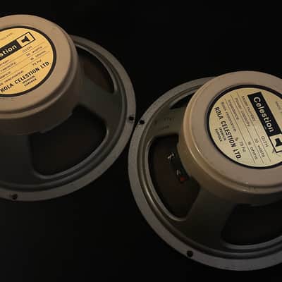 1974 Celestion T1217 G12H Creamback 16 ohm Pulsonic 12" Speakers image 18