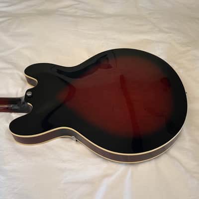 Vintage 1998 Epiphone Dot (Gibson 335) - Made in Korea (MIK) - Cinnamon Burst - Free Pro Setup image 11