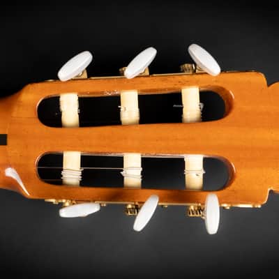 1993 Amalio Burguet 3M Cedar Indian Rosewood - Natural High Gloss | Vintage All Solid Spanisch Masterbuilt Classical Guitar Ebony Fretboard | Case image 17