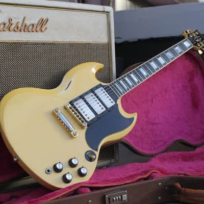 Gibson Les Paul custom SG 1988 - Polaris white image 5