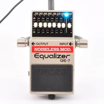 Boss GE-7 Modified Noiseless Equalizer Made in Japan 1985 Guitar Effects Pedal Used From Japan #526200 image 7