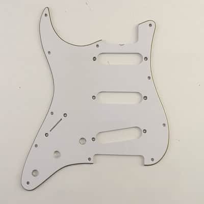 Vintage Spec Fender Old Style Guitar Lefty Strat Pickguard 3-ply Aged Relic 62RI image 1