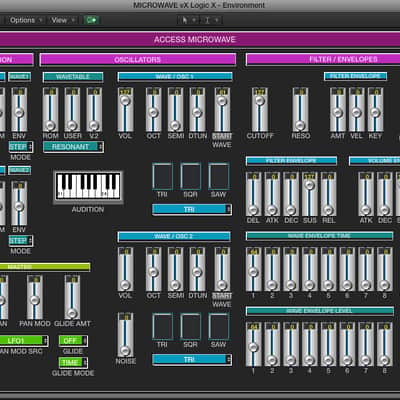 Virtual ACCESS Waldorf Microwave editor/ programmer - LOGIC v4 - X image 1