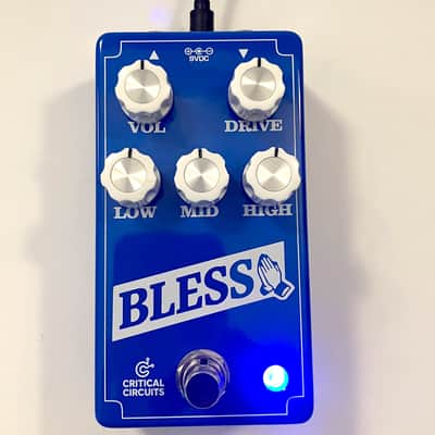 Critical Circuits Bless – Transparent Overdrive with 3-Band Active EQ (Blue) image 6