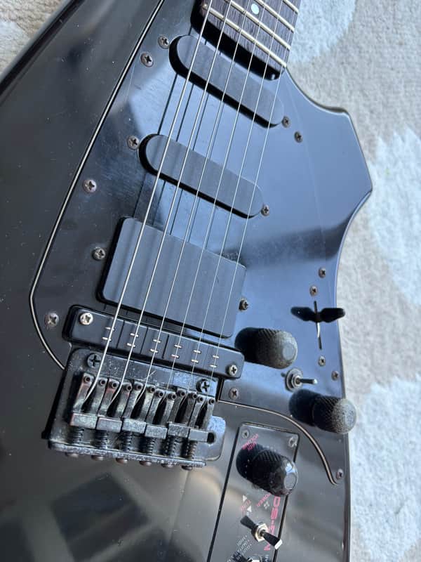 Casio MG-500 MIDI Guitar Black Color Rare MIJ Japan Vintage Guitar