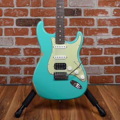 Fender Custom Shop W25 Custom Deluxe Relic HB S1 Stratocaster Aged Surf Green 2025 w/OHSC image 4
