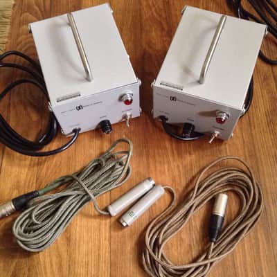 Vintage Pair of Altec 165A Tube Mic Systems Late 1950's Complete Refurb Stunning! image 3