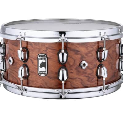 Mapex Black Panther 14x6.5" Shadow 7-Ply Birch/Walnut Snare Drum Wood: Deep/Dark | Authorized Dealer image 3