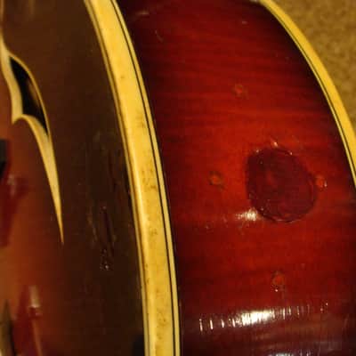 Hofner 464S 1956 Red Sunburst image 8