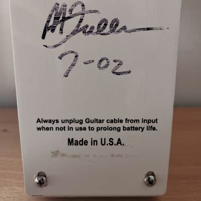 Fulltone Clyde Original Wah January 2002 S/N : 2804 First Series White Standard image 18
