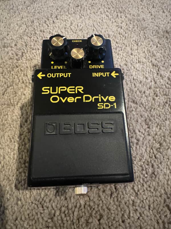 Boss SD-1-4A 40th Anniversary Super Overdrive
