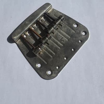 Fender Mustang bass bridge 1960' 70's USA Vintage relic / aged 66-78 RI image 3