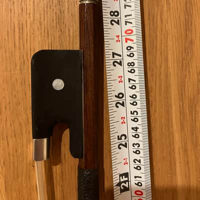Double Bass French Bow - Brazilwood - ideal Student Bow image 4