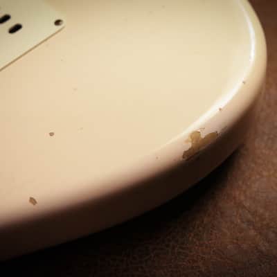 Fender Custom Shop 1959 Stratocaster Relic in Super Faded Aged Shell Pink image 7
