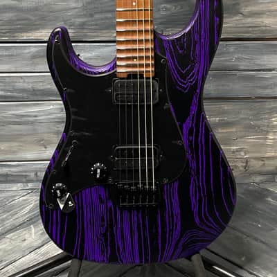 ESP/LTD Left Handed LSN1000HTMPURBLASTLH SN-1000 HT Electric Guitar- Purple Blast image 1