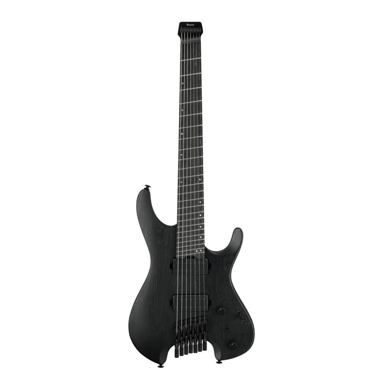 Ibanez QX527BWK Q Standard 7str Electric Guitar w/ Bag - Weathered Black image 1