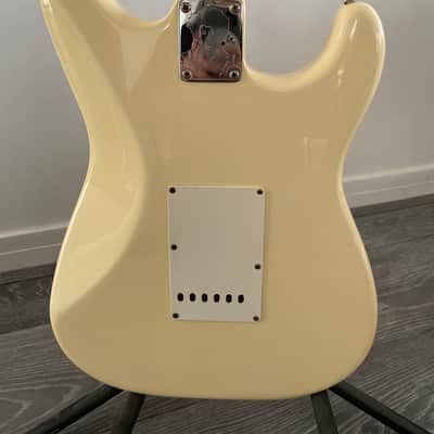 1997 Fender Jimi Hendrix Artist Series Tribute Stratocaster Olympic White image 12