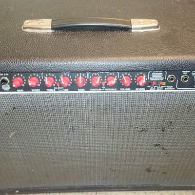 Fender Pro 185 1990's - Black and Red 2-Channel 150-Watt 2x12" Solid State Guitar Combo Amp image 1