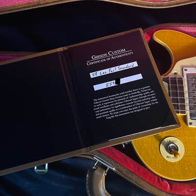MINT! 2025 Gibson Les Paul Standard 58 Reissue VOS Custom Shop - Lemon Burst - Unplayed! Only 8.7 lbs! - Original Case image 12