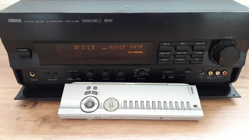 Yamaha Natural Sound AV Amplifier DSP-A1092 1997/1998 Black | Reverb