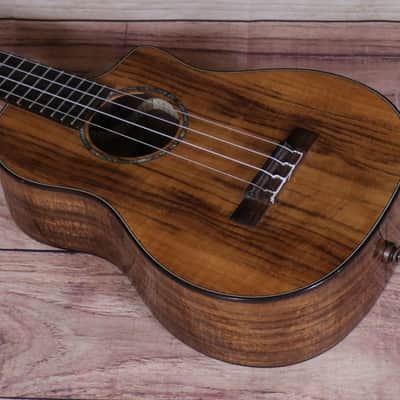 Cordoba 35T-CE Tenor Ukulele 2021 Model - Natural w/Gig Bag and Extra Strings image 3