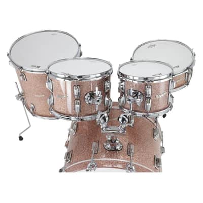 Rogers PT-0420HX-CS Powertone 4pc 20x14/10x7/12x8/14x14 Champagne Sparkle image 3