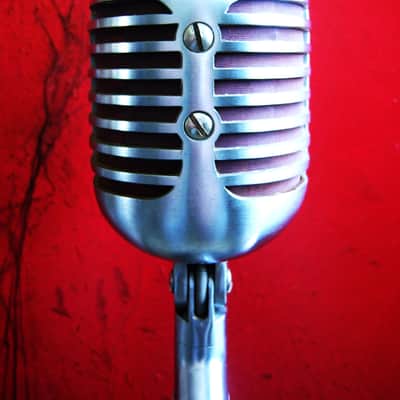 Vintage 1940's Shure 55S Unidyne dynamic cardioid Microphone multi Z w cable & case 55S 55SW 556S 556 image 19