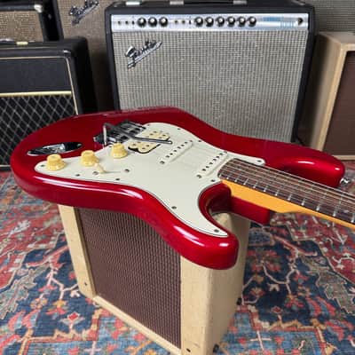 1998 Fender American Deluxe HSS Stratocaster w/Roller Nut & HSC image 19