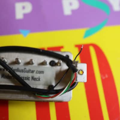 Manlius Humbucking Pickup Modern Classic Zebra Asphalt Neck Syracuse New York image 10