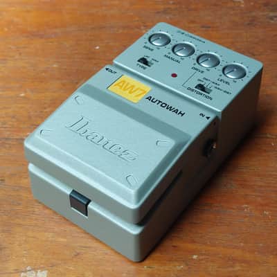 Ibanez AW7 Autowah [NOS - New Old Stock, with Box and Manual] 2002 - 2005 - Grey Silver image 11